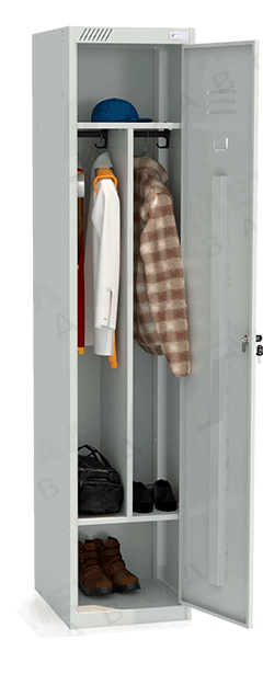 Шкаф для одежды ШРС 11-400 с перегородкой